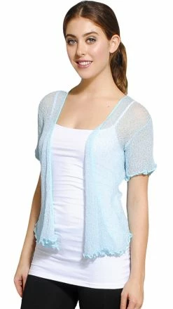 Lakhays Petite Bali Netted Sweater