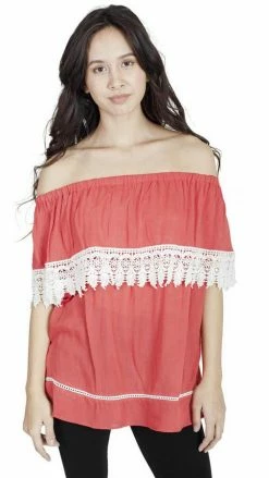 Lakhays Tops & Tees Boho Summers Off-the-Shoulder Top