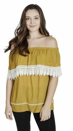 Lakhays Tops & Tees Boho Summers Off-the-Shoulder Top
