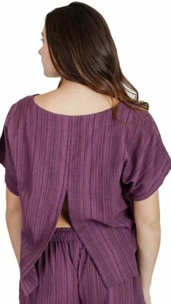 Lakhays Tops & Tees Cozy Cutout Chic Lounge Top