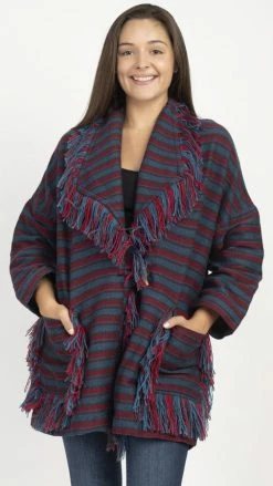 Lakhays Acrylic Fringe Jacket