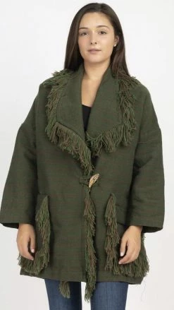 Lakhays Acrylic Fringe Jacket