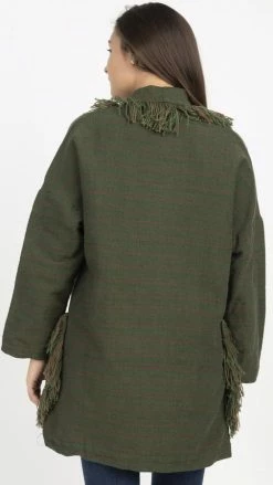 Lakhays Acrylic Fringe Jacket