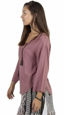 Lakhays Tops & Tees Wild Cherry Top Blouse