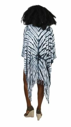 Lakhays Tops & Tees Diamond Tie Dye Kimono