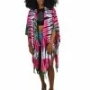 Lakhays Tops & Tees Diamond Tie Dye Kimono