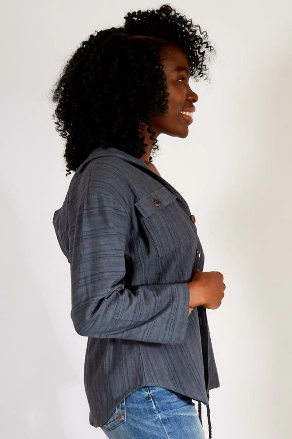 Lakhays New Arrivals Striped Cotton Hoodie Jacket 4 Lakhays New Arrivals Striped Cotton Hoodie Jacket