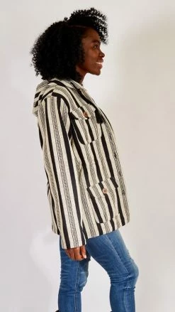 Lakhays New Arrivals Rustic Stripe Hoodie Safari Jacket 10 Lakhays New Arrivals Rustic Stripe Hoodie Safari Jacket