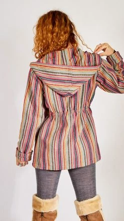 Lakhays New Arrivals Rustic Stripe Hoodie Safari Jacket 12 Lakhays New Arrivals Rustic Stripe Hoodie Safari Jacket