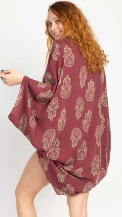 Lakhays Hamsa Flowing Cocoon Wrap New Arrivals