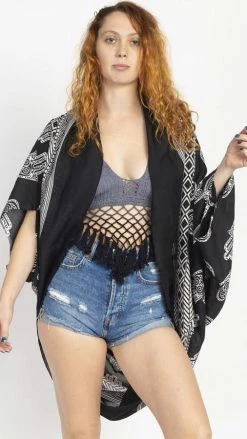 Lakhays Hamsa Flowing Cocoon Wrap New Arrivals