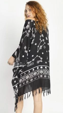 Lakhays New Arrivals What's Your Sign Coverup Poncho