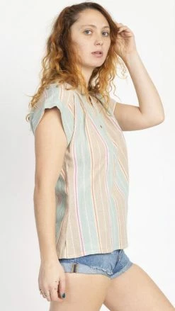 Lakhays New Arrivals Stripe Vintage Blouse 12 Lakhays New Arrivals Stripe Vintage Blouse