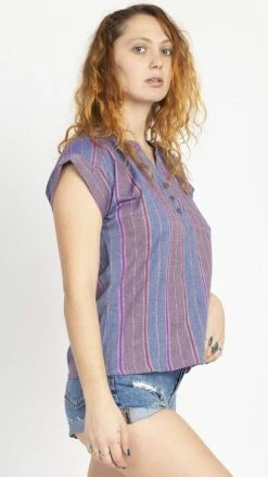 Lakhays New Arrivals Stripe Vintage Blouse 13 Lakhays New Arrivals Stripe Vintage Blouse