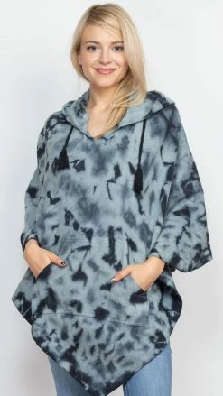 Lakhays Tie Dye Poncho