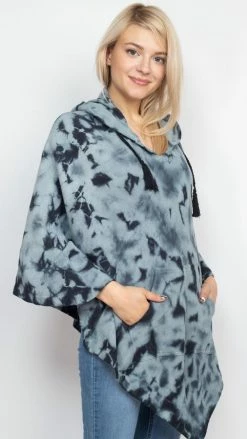 Lakhays Tie Dye Poncho