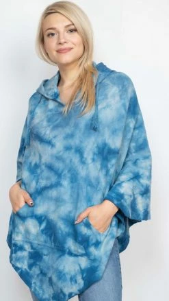 Lakhays Tie Dye Poncho