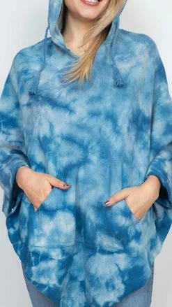 Lakhays Tie Dye Poncho