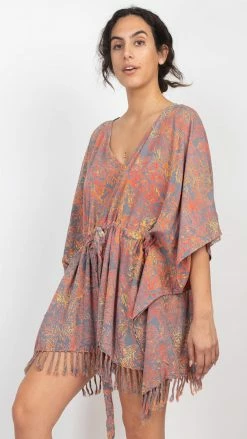 Lakhays Batik Drawstring Tunic New Arrivals