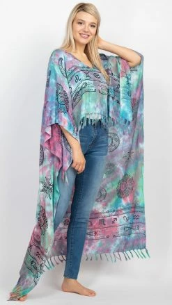 Lakhays Mystical Hi Low Poncho New Arrivals