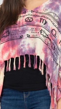 Lakhays Mystical Hi Low Poncho New Arrivals