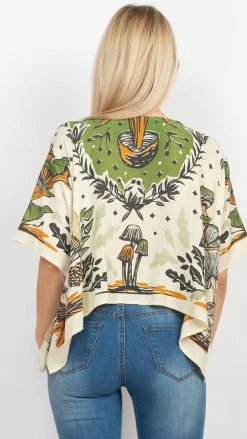 Lakhays Mushroom Scarf Top