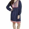 Lakhays Dresses Fearlessly Fringed Boho Peasant Dress