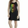 Lakhays Mighty Judah Tribe Rasta Reggae Tank Dress-Africa