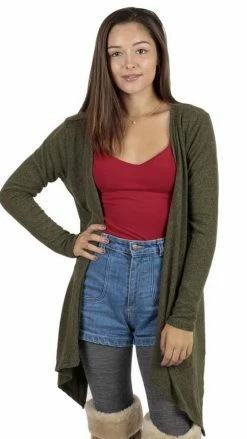 Lakhays Women's Boho Beats Waterfall Soft Winter Cardigan Tops & Tees