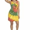 Lakhays Rasta Tie Dye Racer Back Dress