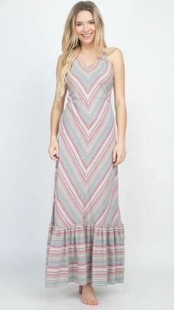 Lakhays Midi Stripe Dress 8 Lakhays Midi Stripe Dress