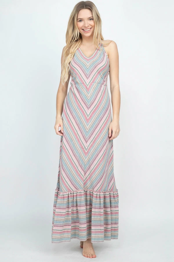 Lakhays Midi Stripe Dress 3 Lakhays Midi Stripe Dress