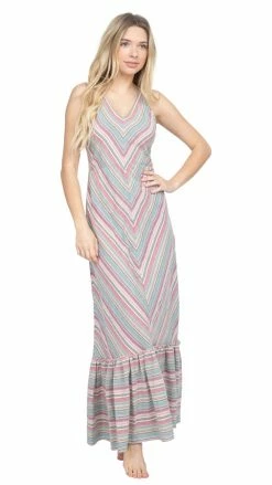 Lakhays Midi Stripe Dress