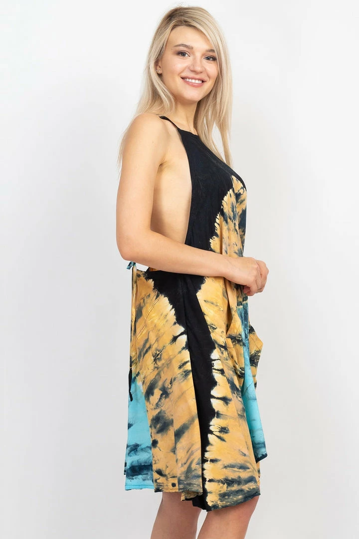 Lakhays New Arrivals Tiedye Trapeze Dress 3 Lakhays New Arrivals Tiedye Trapeze Dress