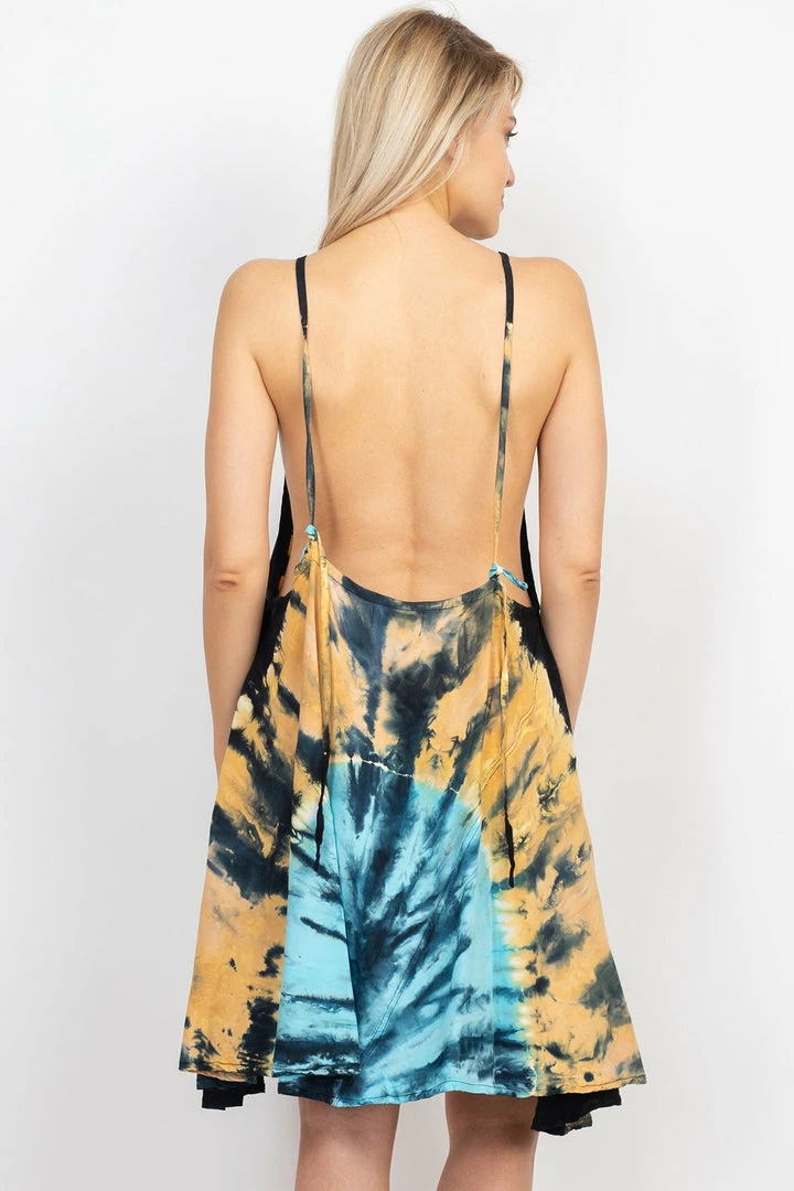 Lakhays New Arrivals Tiedye Trapeze Dress 4 Lakhays New Arrivals Tiedye Trapeze Dress