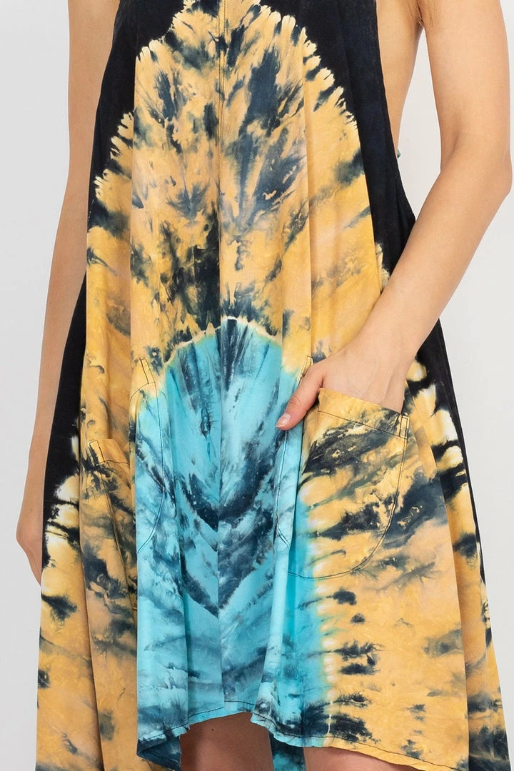 Lakhays New Arrivals Tiedye Trapeze Dress 5 Lakhays New Arrivals Tiedye Trapeze Dress