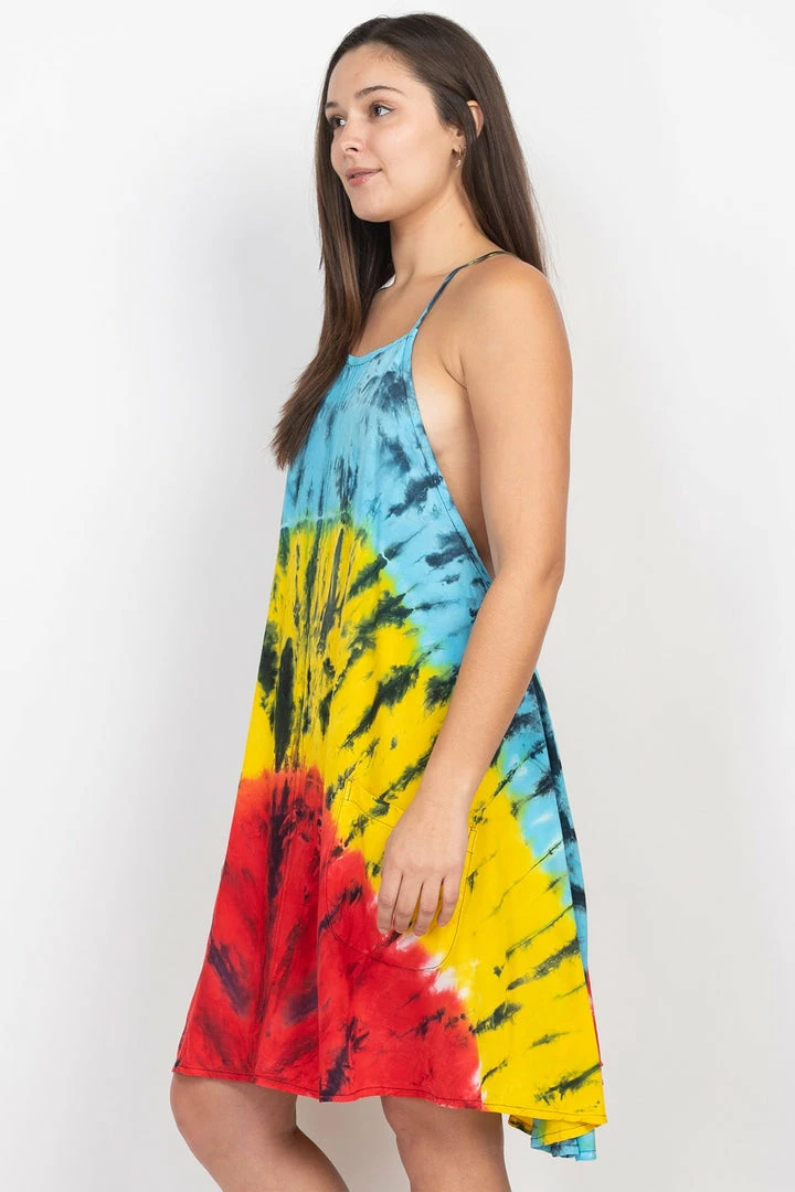Lakhays New Arrivals Tiedye Trapeze Dress 6 Lakhays New Arrivals Tiedye Trapeze Dress