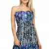 Lakhays Tie-dye Bandeau Dress