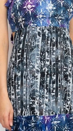 Lakhays Tie-dye Bandeau Dress