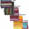 Lakhays Rugs Handwoven Recycled Sari Boho Area Rug