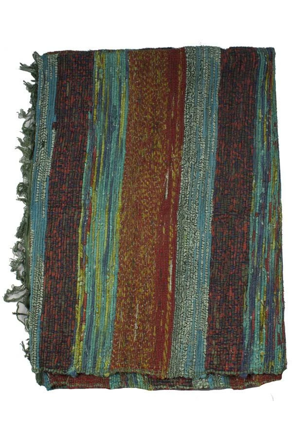 Lakhays Rugs Handwoven Recycled Sari Boho Area Rug 7 Lakhays Rugs Handwoven Recycled Sari Boho Area Rug