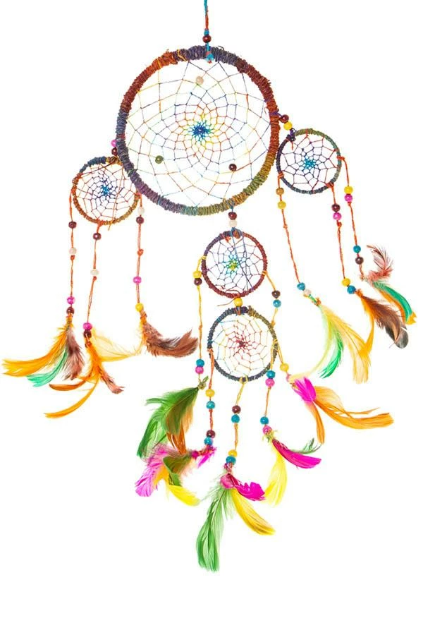 Lakhays Rainbow Kite Dream Catcher 1 Lakhays Rainbow Kite Dream Catcher