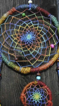 Lakhays Rainbow Kite Dream Catcher 7 Lakhays Rainbow Kite Dream Catcher