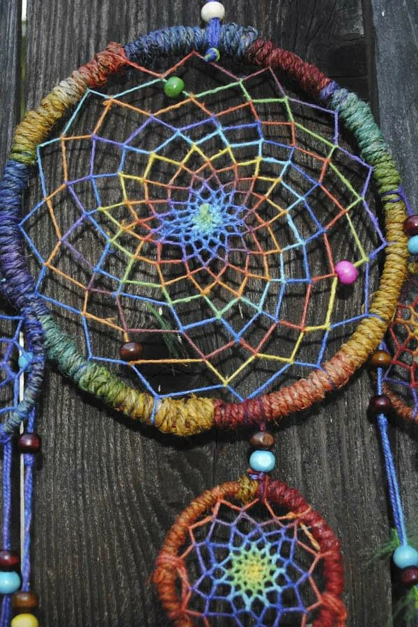 Lakhays Rainbow Kite Dream Catcher 4 Lakhays Rainbow Kite Dream Catcher