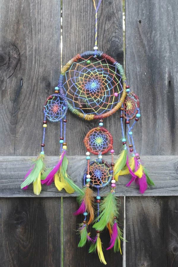 Lakhays Rainbow Kite Dream Catcher 2 Lakhays Rainbow Kite Dream Catcher