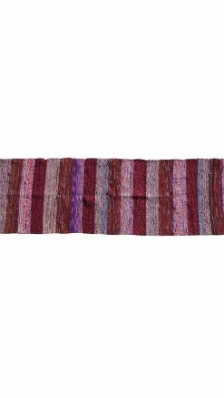 Lakhays Handwoven Recycled Sari Runner Yoga Mat Rugs 11 Lakhays Handwoven Recycled Sari Runner Yoga Mat Rugs