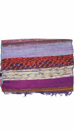 Lakhays Handwoven Recycled Sari Runner Yoga Mat Rugs 13 Lakhays Handwoven Recycled Sari Runner Yoga Mat Rugs