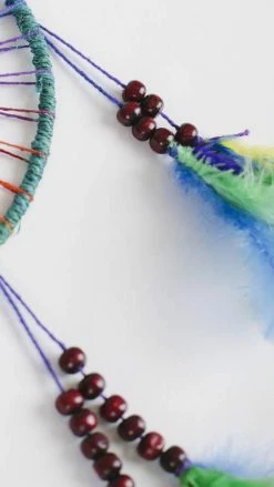 Lakhays Rainbow Peace And Love Dreamcatcher