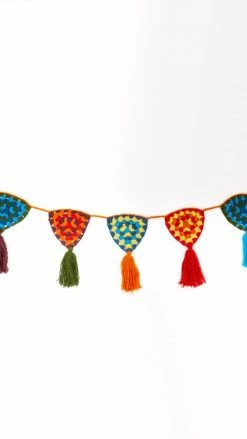 Lakhays Knitted Garland Decoration-Multi Gifts