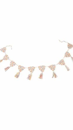 Lakhays Multi Tie-Dye Garland Decoration